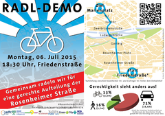 Flyer Radl-Demo