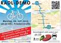 Flyer Radl-Demo